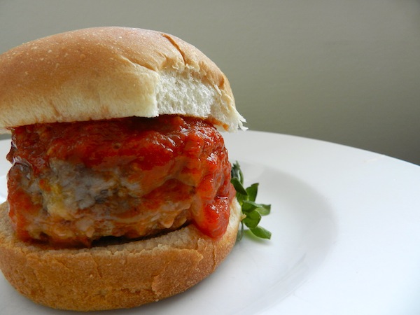 Cheesy Stuffed Meatball Sliders from Rachel Schultz