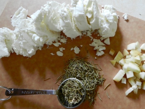 Mac & Goat Cheese with Chicken & Rosemary by Rachel Schultz