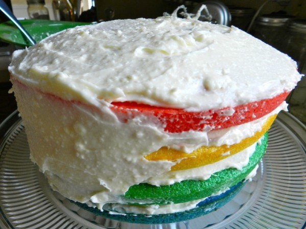 Rainbow Cake by Rachel Schultz