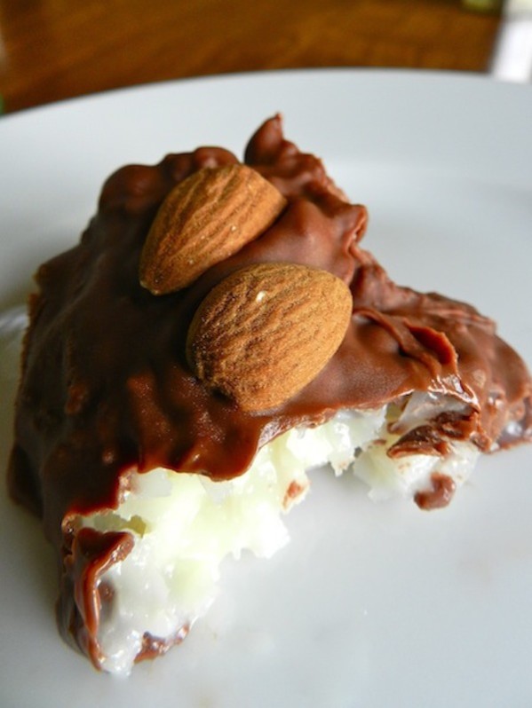 Homemade Almond Joys by Rachel Schultz