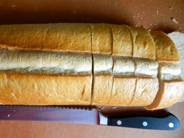French Bread Pizzettes by Rachel Schultz
