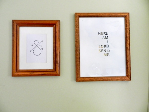How To Re-Use Thrift Store Art by Rachel Schultz
