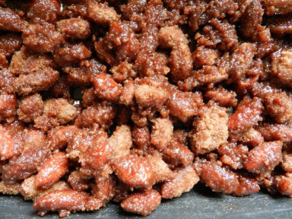 Sweet Slow Cooker Roasted Almonds by Rachel Schultz