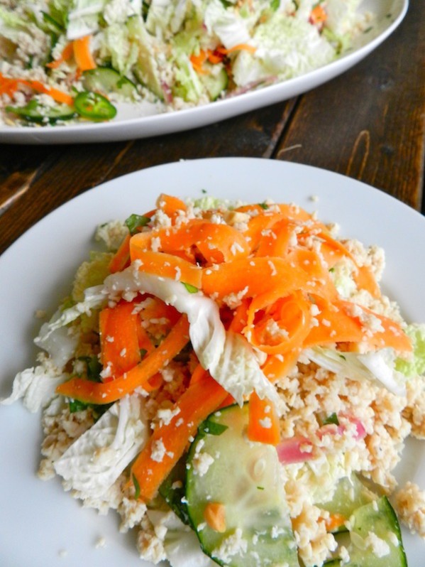 Asian Chicken Coleslaw by Rachel Schultz