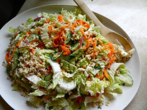 Asian Chicken Coleslaw by Rachel Schultz