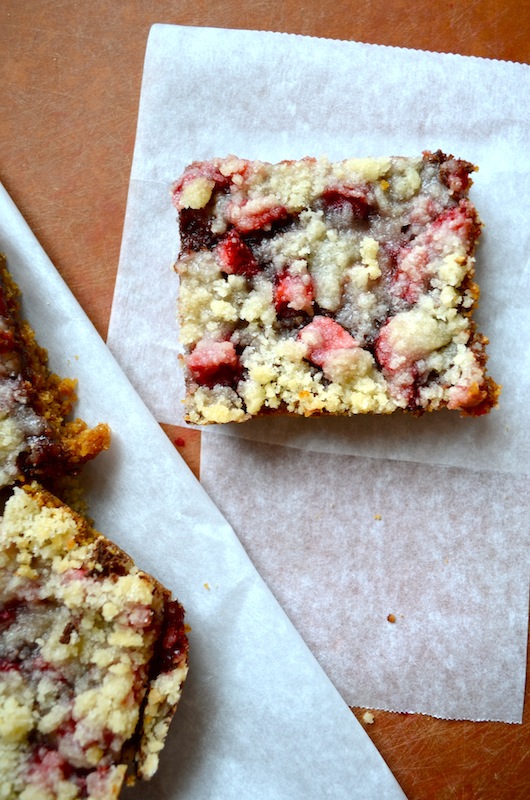 Strawberry Nutella Bars by Rachel Schultz 