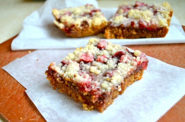 Strawberry Nutella Bars by Rachel Schultz 