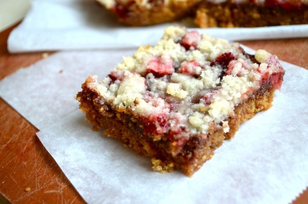 Strawberry Nutella Bars by Rachel Schultz 