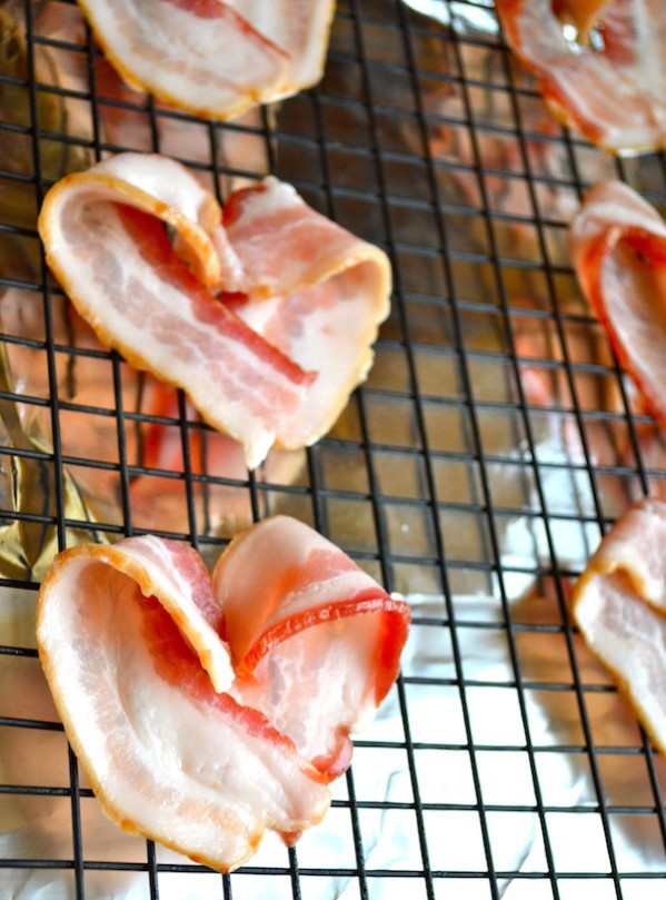 Bacon Hearts by Rachel Schultz
