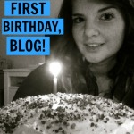 Blog Turns 1 from Rachel Schultz