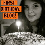 Blog's First Birthday  from Rachel Schultz