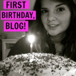 Blog Turns 1 from Rachel Schultz