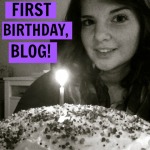 Blog Turns 1 from Rachel Schultz