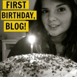 Blog Turns 1 from Rachel Schultz