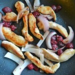 raspberry & quinoa chicken stir fry