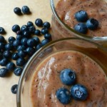 peach blueberry mango smoothie