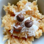 slow cooker rice pudding
