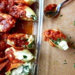 feta & spinach stuffed shells