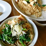 chicken & spinach lemon angel hair pasta
