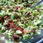 bacon & brussel sprout salad