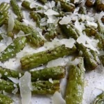 balsamic roasted green beans