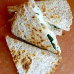 goat cheese quesadillas
