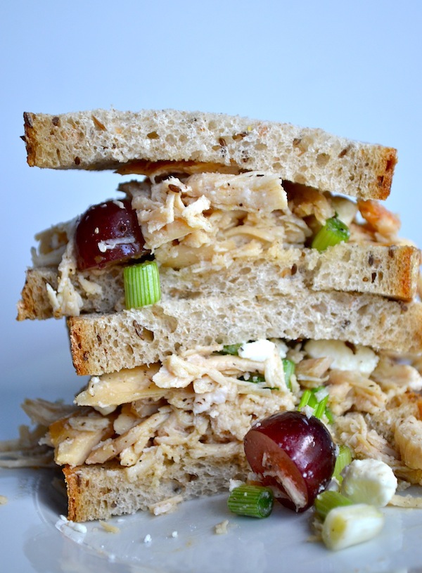 Sweet Chicken Salad Sandwiches from Rachel Schultz