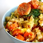 healthy breakfast stir fry