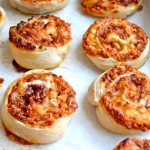 bbq chicken pizza pinwheels