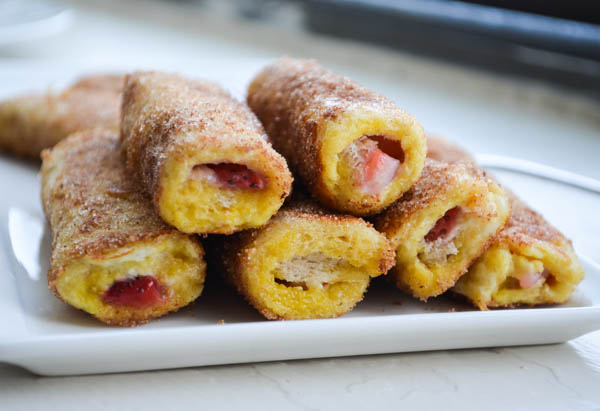 STRAWBERRY FRENCH TOAST CANNOLIS from Rachel Schultz-4