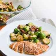 World's Best Chicken with Brussels Sprouts