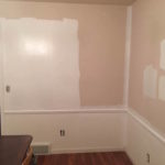 PAINTING THE DINING ROOM