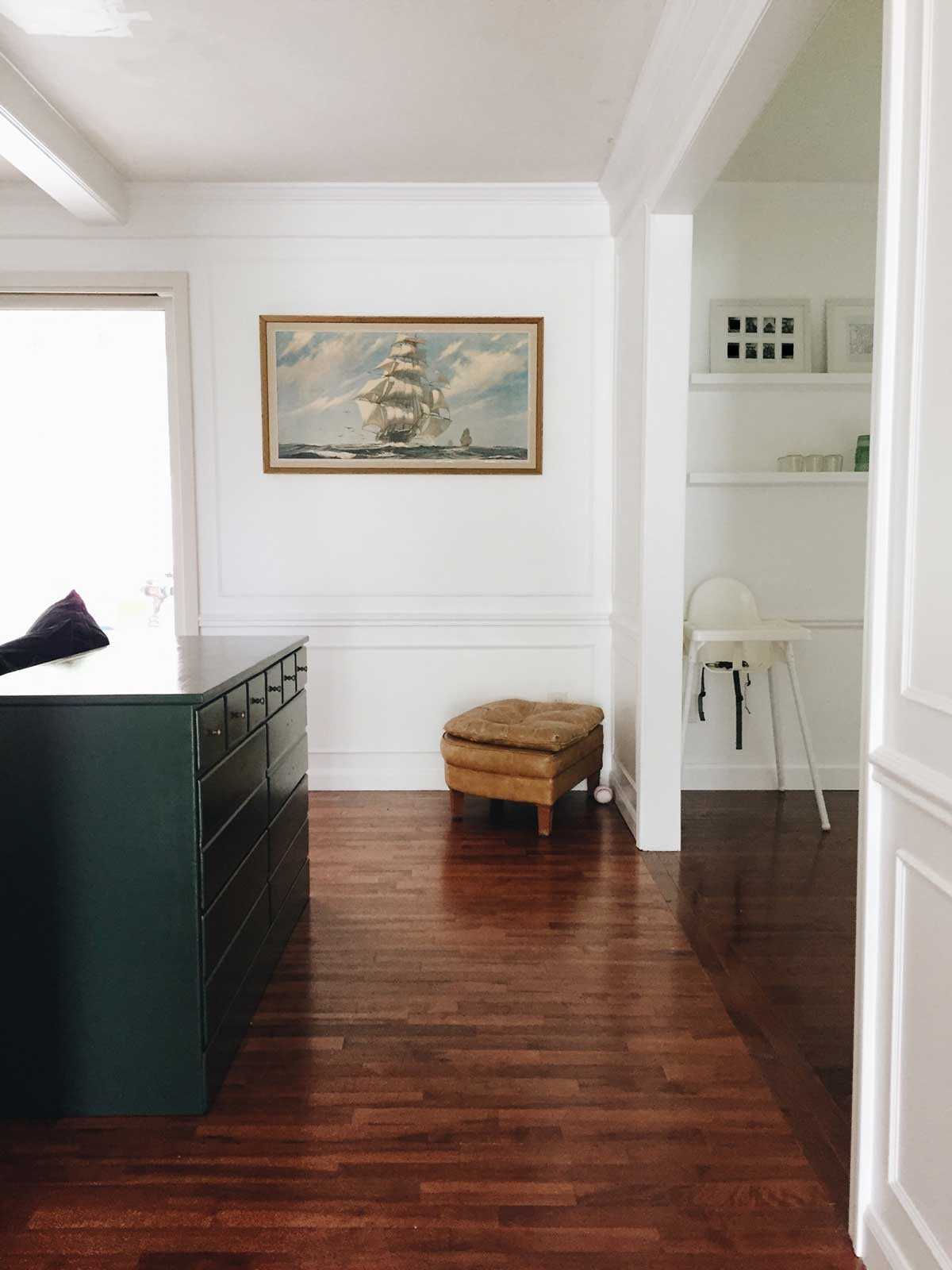 Rachel Schultz: WHY I PAINTED OUR WOOD TRIM