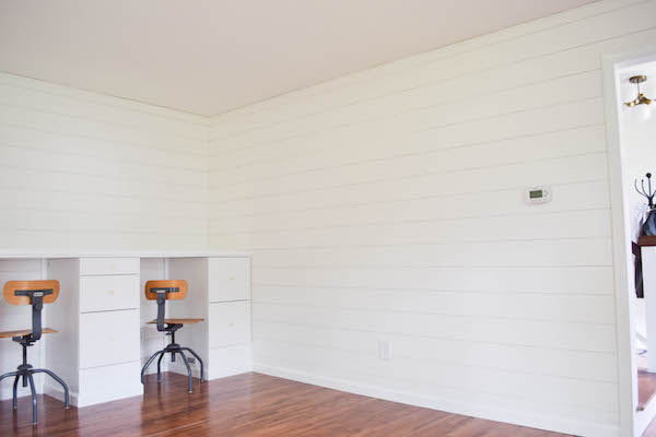 HOW TO SHIPLAP INEXPENSIVELY