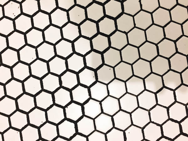 Rachel Schultz Installing Hex Tile, Best Way To Lay Hexagon Floor Tile