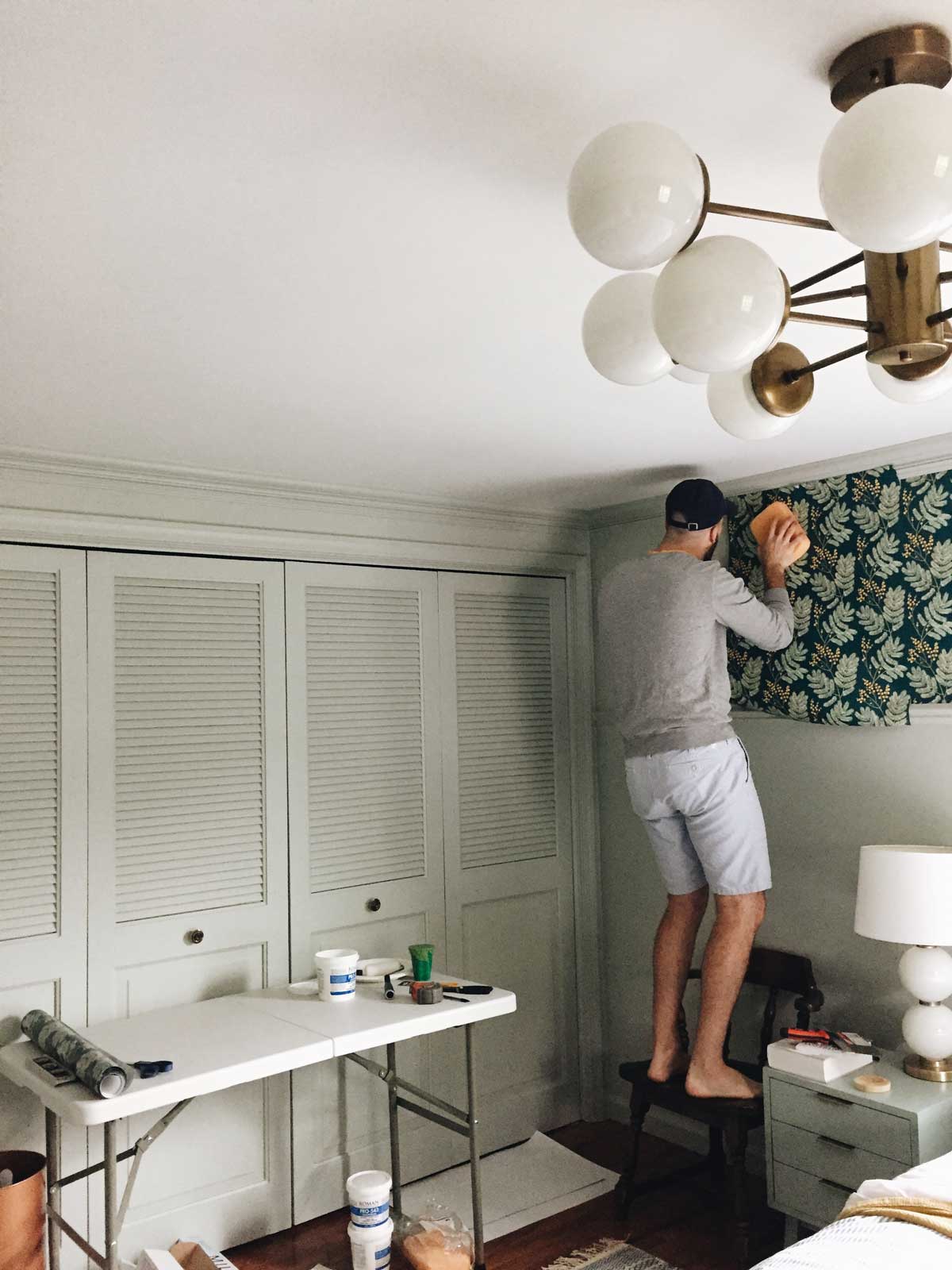 Rachel Schultz: DIY Hanging Wallpaper (The Permanent Kind!)