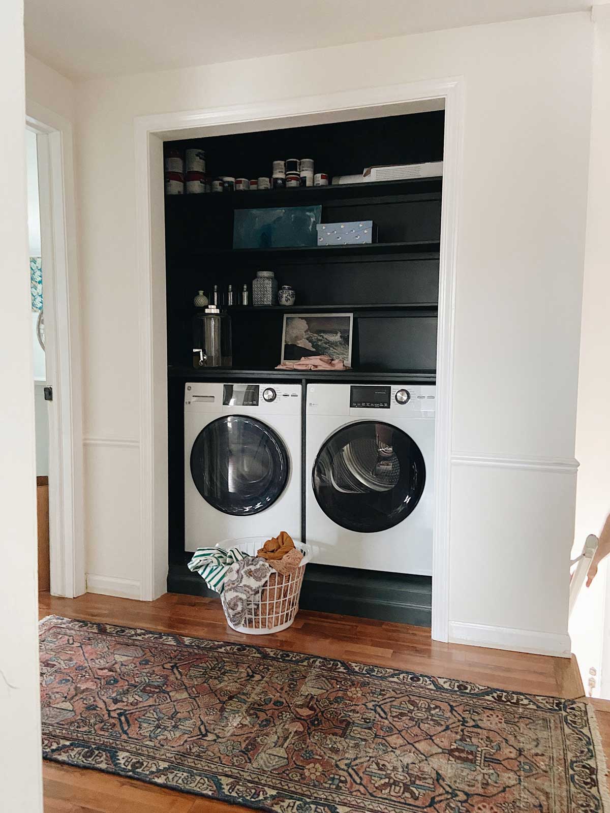 Rachel Schultz Creating A Second Floor Laundry Closet